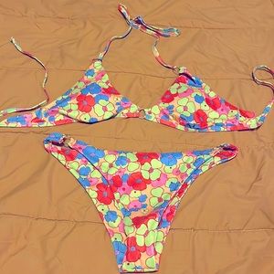 2pc floral bikini